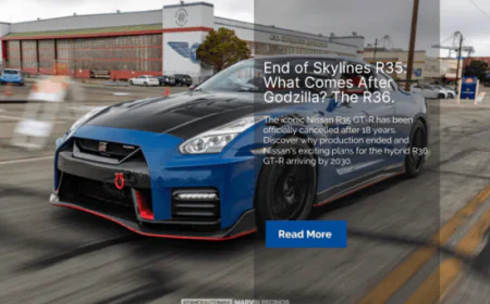 R35 GT-R Production Ends - Skylines R36 Hybrid Future.