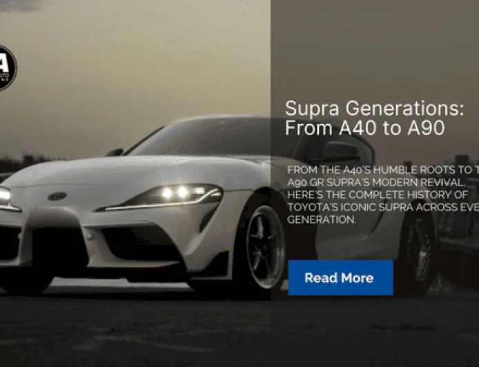 Supra Generations: From A40 to A90