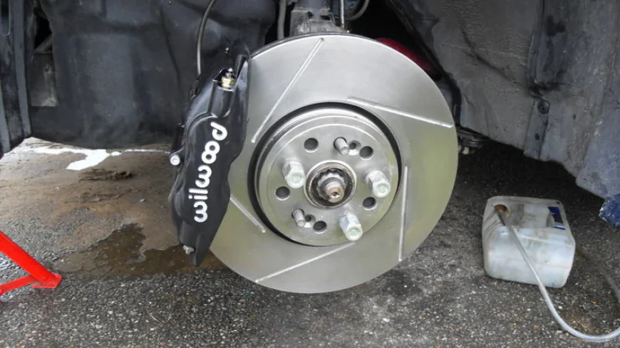 Wilwood brake disc and calliper