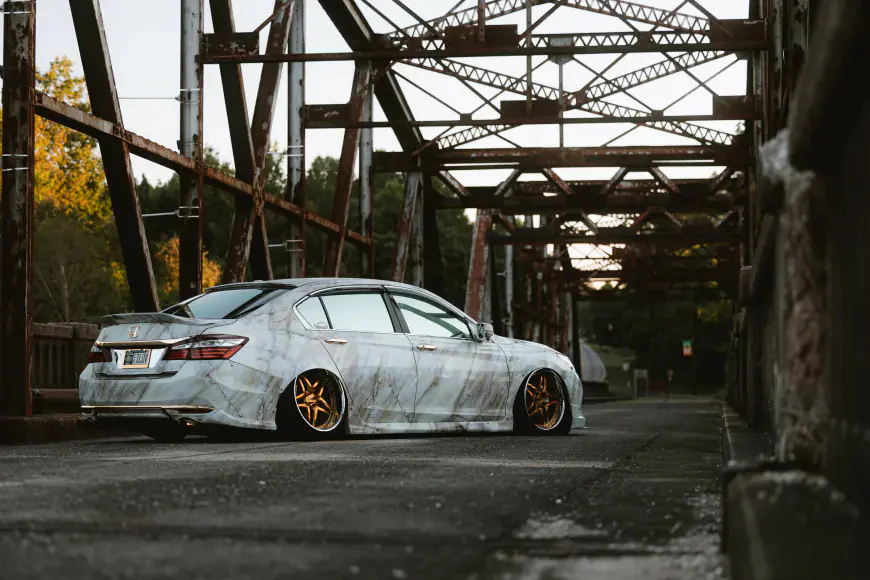 Slammed Honda accord VIP build