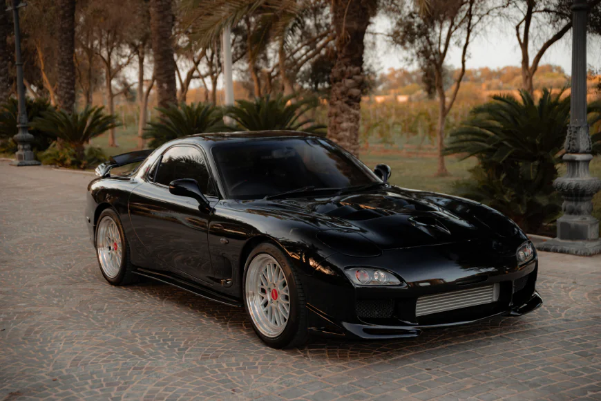 Black mazda rx7