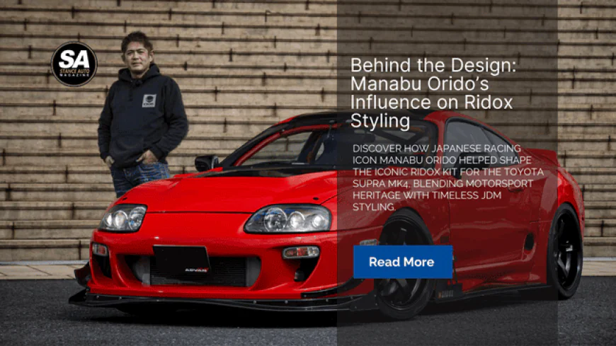 Behind the Design: Manabu Orido’s Influence on Ridox Styling