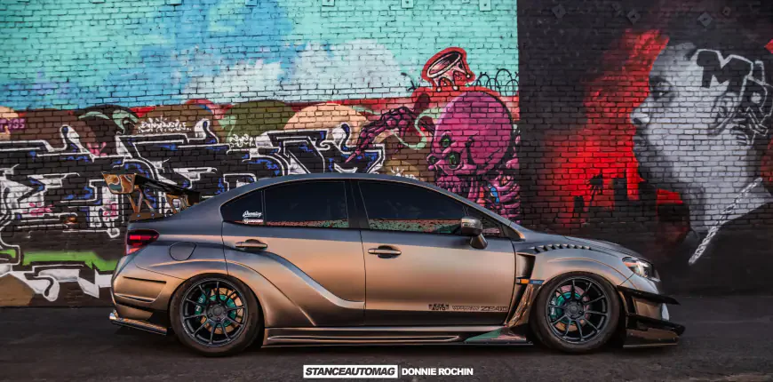 Modified Subaru STI