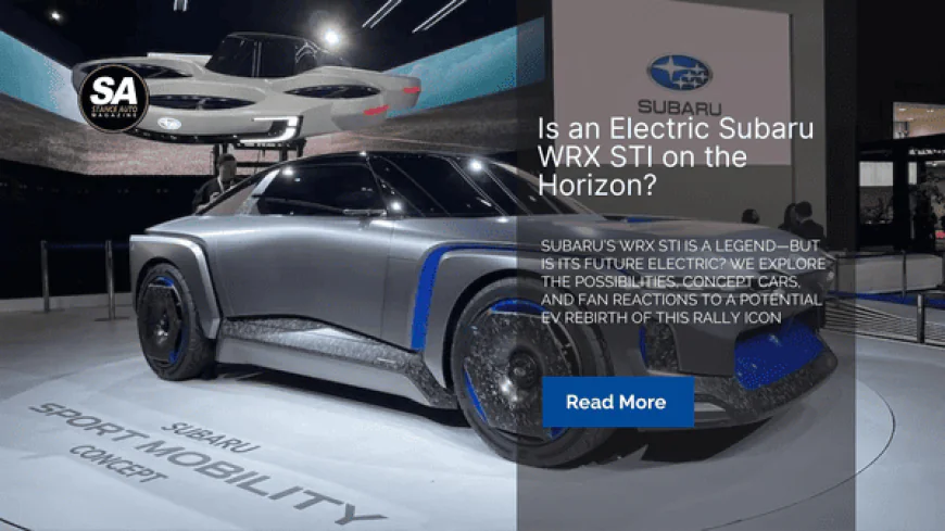 Is an Electric Subaru WRX STI on the Horizon?