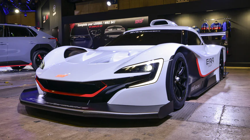 STI E-RA Concept: Subaru’s Electric Track Monster