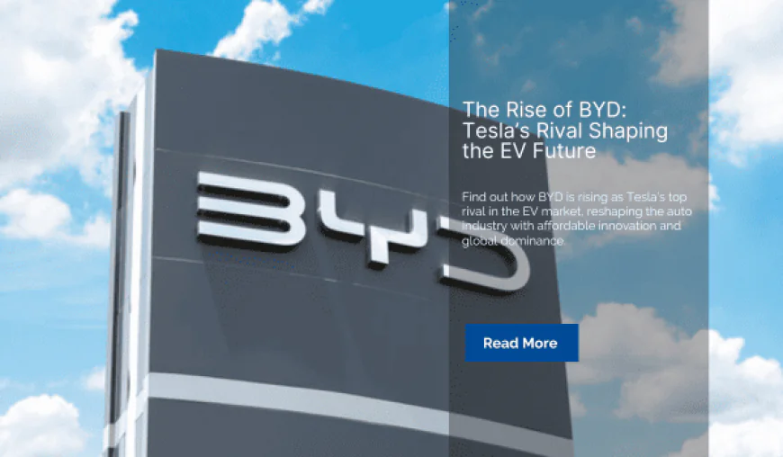 The Rise of BYD: Tesla’s Rival Shaping the EV Future