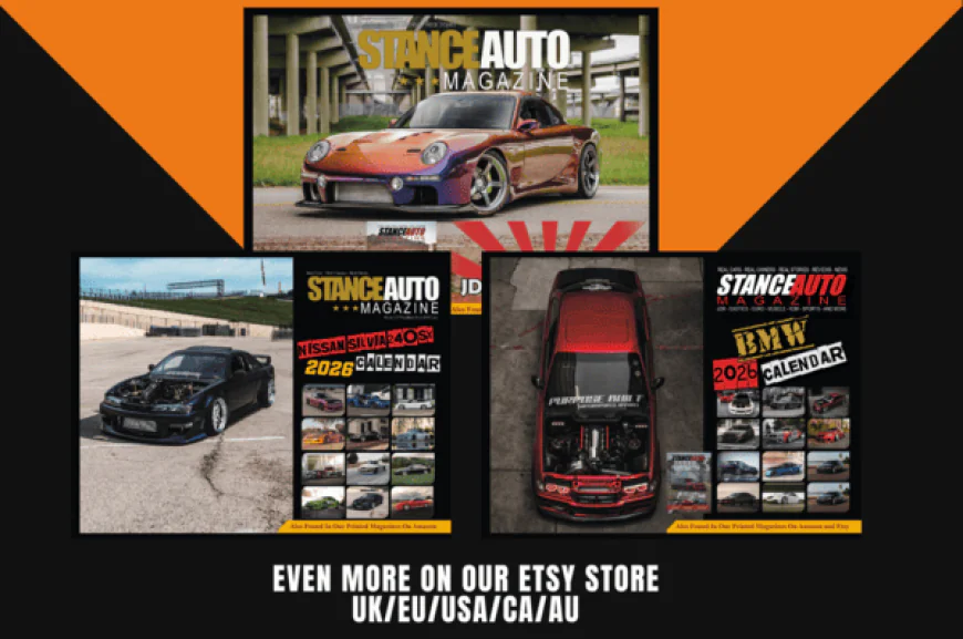 Stance Auto Magazine 2026 Car Calendars: For JDM & Modified Car Fans