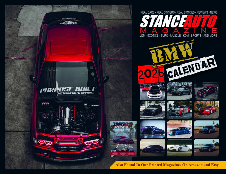 Stance Auto Magazine 2026 Car Calendars: For JDM & Modified Car Fans