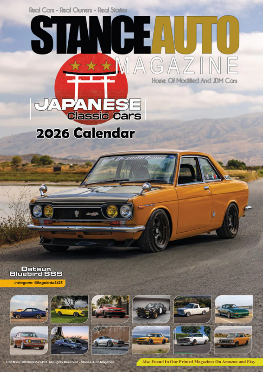 Stance Auto Magazine 2026 Car Calendars: For JDM & Modified Car Fans