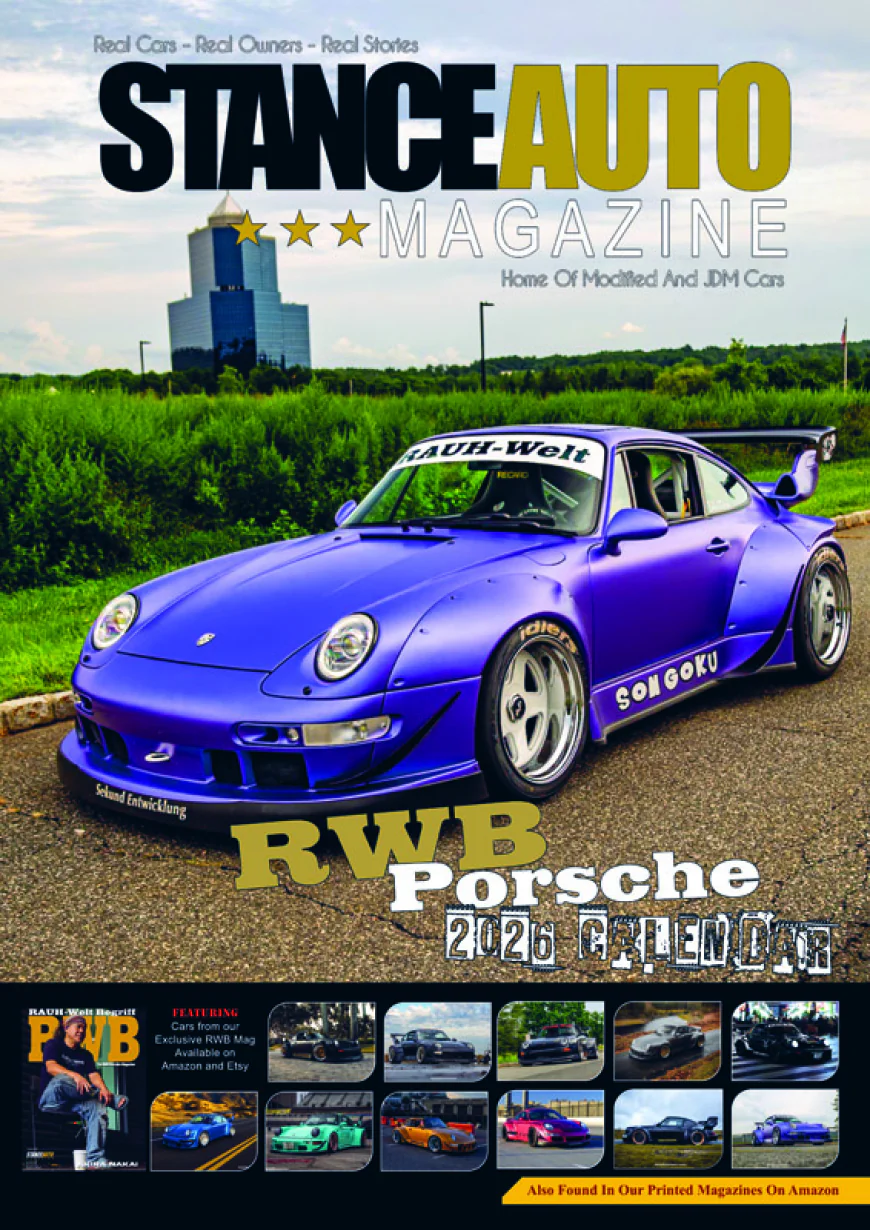 Stance Auto Magazine 2026 Car Calendars: For JDM & Modified Car Fans