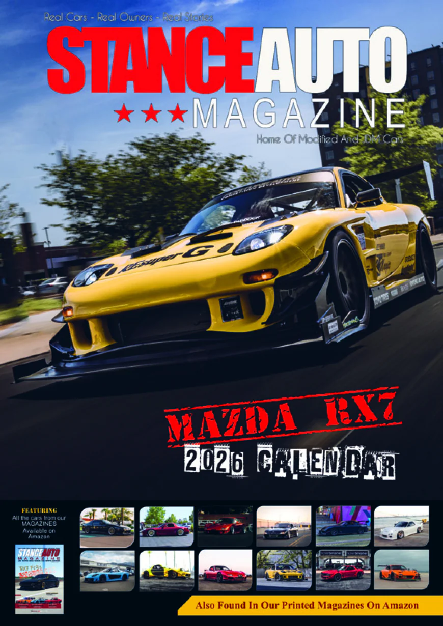 Stance Auto Magazine 2026 Car Calendars: For JDM & Modified Car Fans