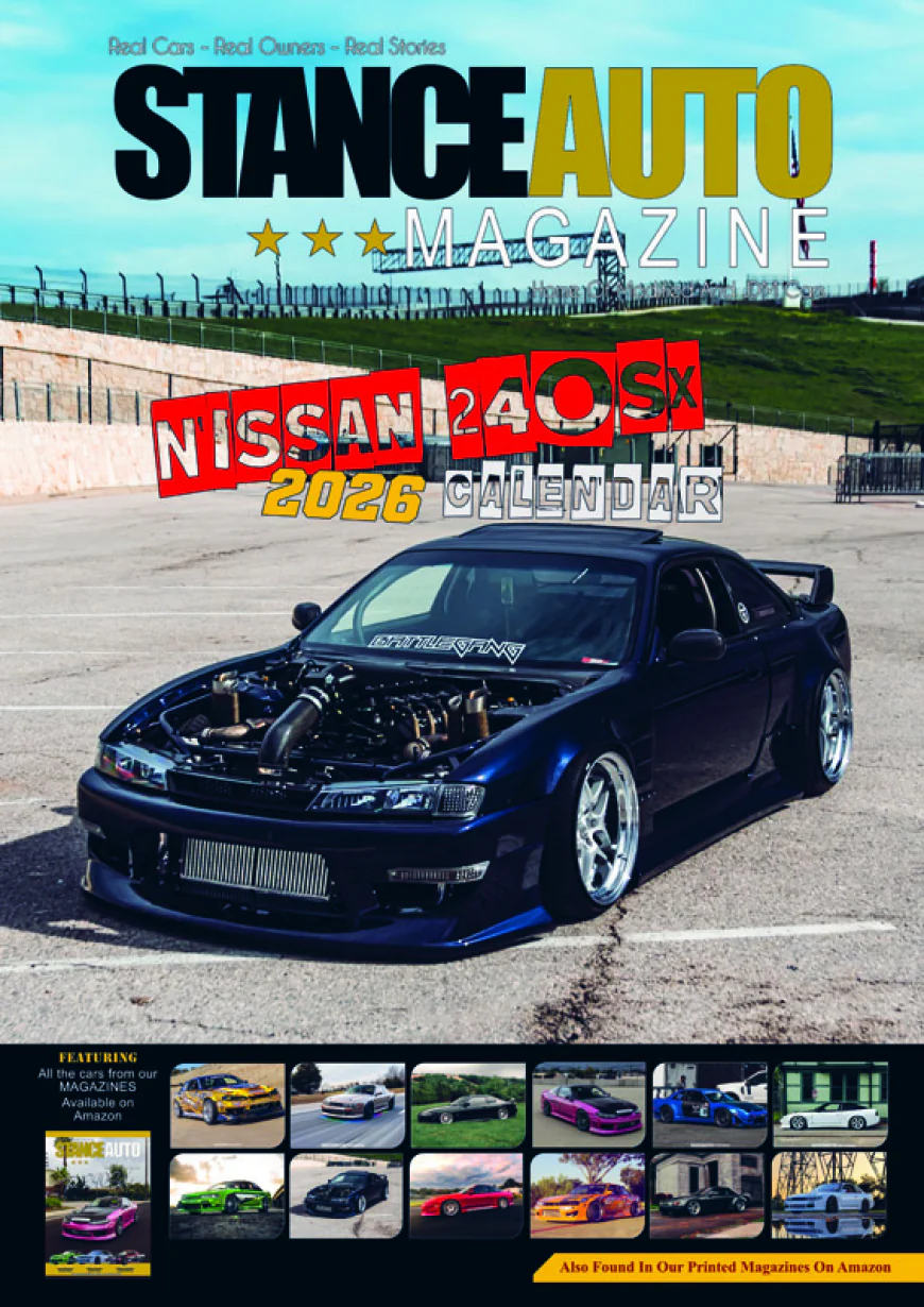 Stance Auto Magazine 2026 Car Calendars: For JDM & Modified Car Fans