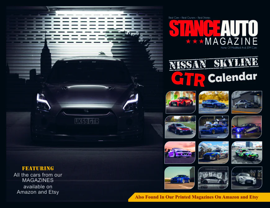 Stance Auto Magazine 2026 Car Calendars: For JDM & Modified Car Fans