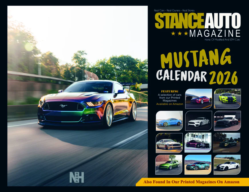 Stance Auto Magazine 2026 Car Calendars: For JDM & Modified Car Fans