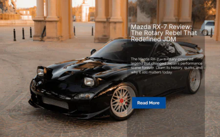 Mazda RX-7 Review: The Rotary Rebel That Redefined JDM