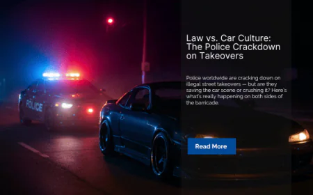 Law vs. Car Culture: The Police Crackdown on Takeovers