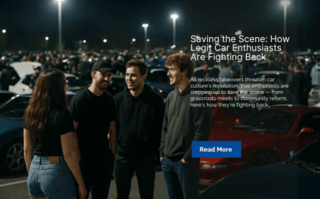 Saving the Scene: How Legit Car Enthusiasts Are Fighting Back
