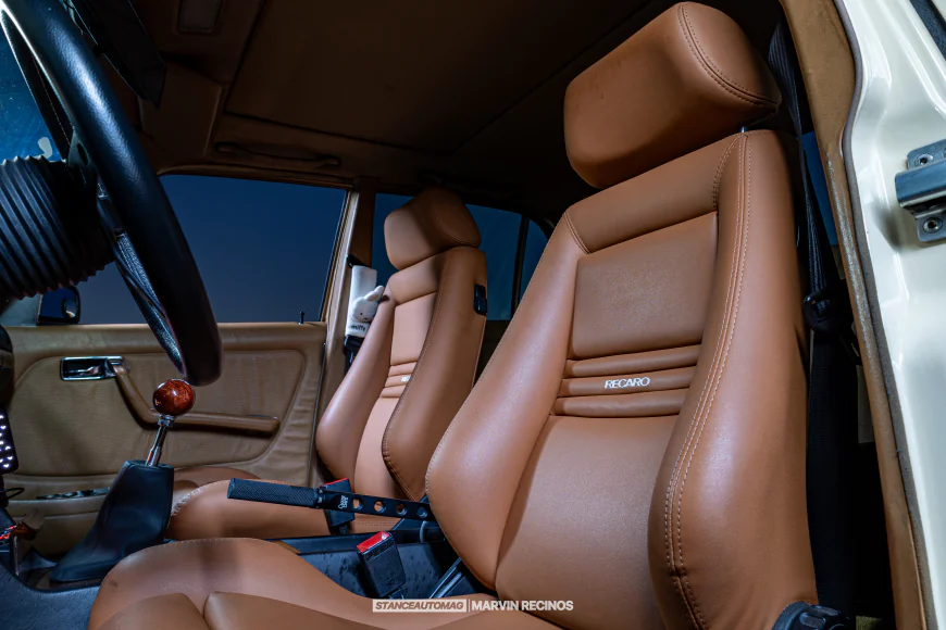 Mercedes W123 300D 1JZ Swap – 420hp Bagged Build