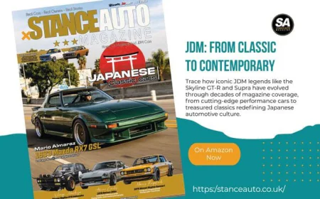 From Classic to Contemporary: The Evolution of JDM Legends in Magazine Features