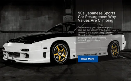 90s Japanese Sports Car Resurgence: Why Values Are Climbing