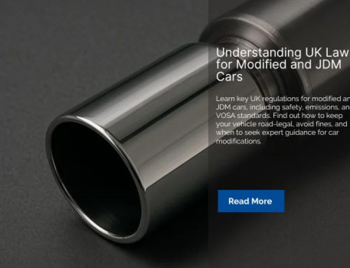 Understanding UK Laws for Modified and JDM Cars