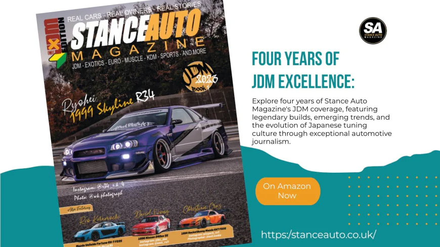 Four Years of JDM Excellence: The Complete Stance Auto Magazine Archive