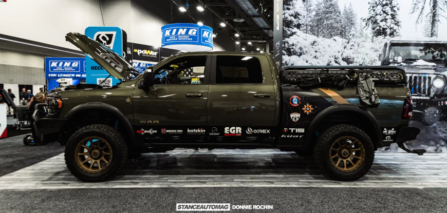 Toby Walters’ 2024 RAM 2500 Rebel “Sgt. Honey Badger” Build