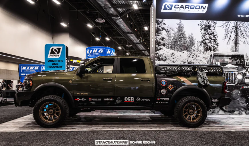 2024 RAM 2500 Rebel on display at sema 2025 show