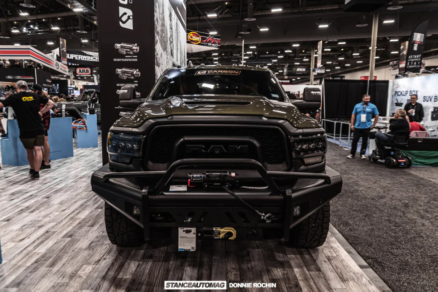 Toby Walters’ 2024 RAM 2500 Rebel “Sgt. Honey Badger” Build