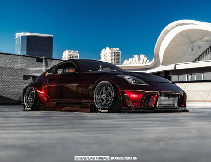 2003 Nissan 350Z Supercharged Widebody SEMA Build Tribute to Mother