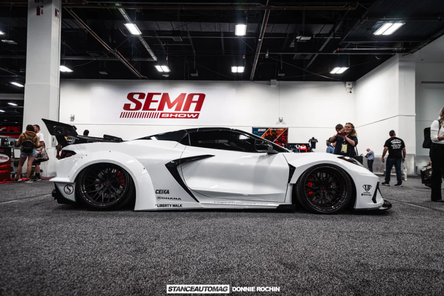 Liberty Walk Twin-Turbo C8 Corvette SEMA Showpiece