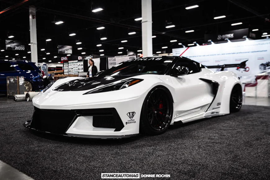 Liberty Walk Twin-Turbo C8 Corvette SEMA Showpiece