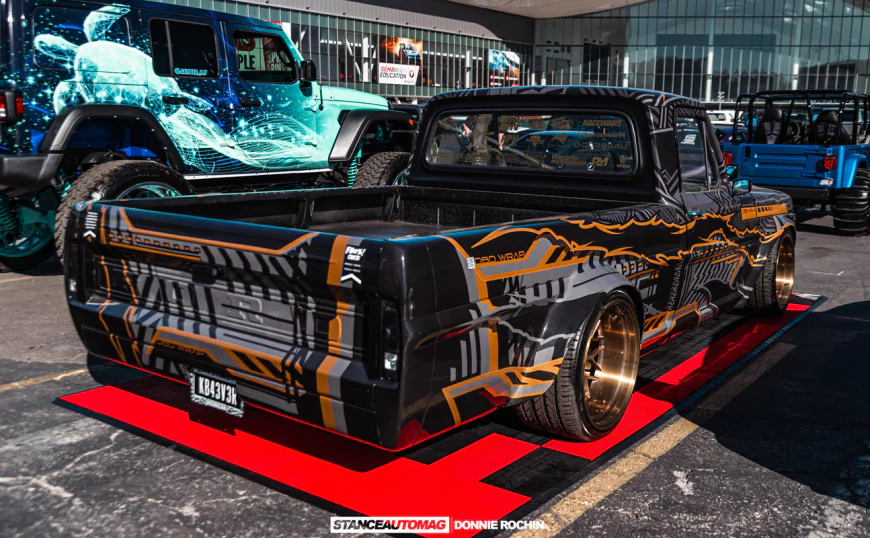 1967 Ford F100 Crown Victoria Chassis Swap Sema show build 