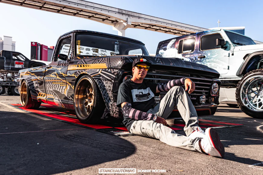 1967 Ford F100 Crown Victoria Chassis Swap Sema show build 