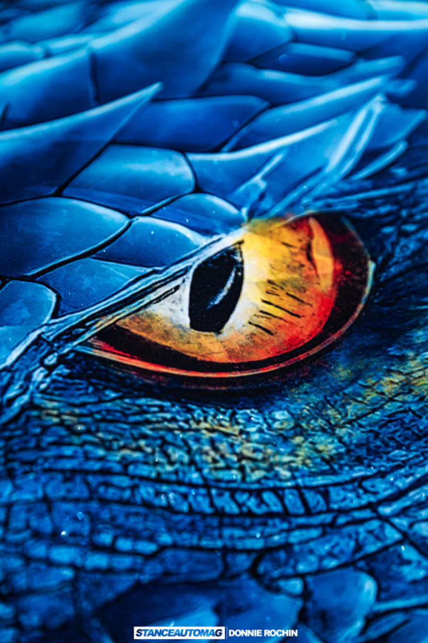 2015 Dodge Charger Scat Pack Widebody SEMA Build with Custom Dragon Wrap