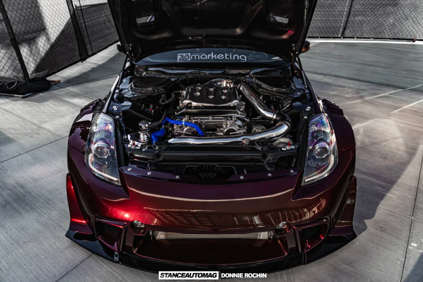 2003 Nissan 350Z Supercharged Widebody SEMA Build Tribute to Mother