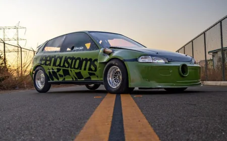 1992 Honda Civic Hatchback All-Motor K24 10-Second Race Car Build