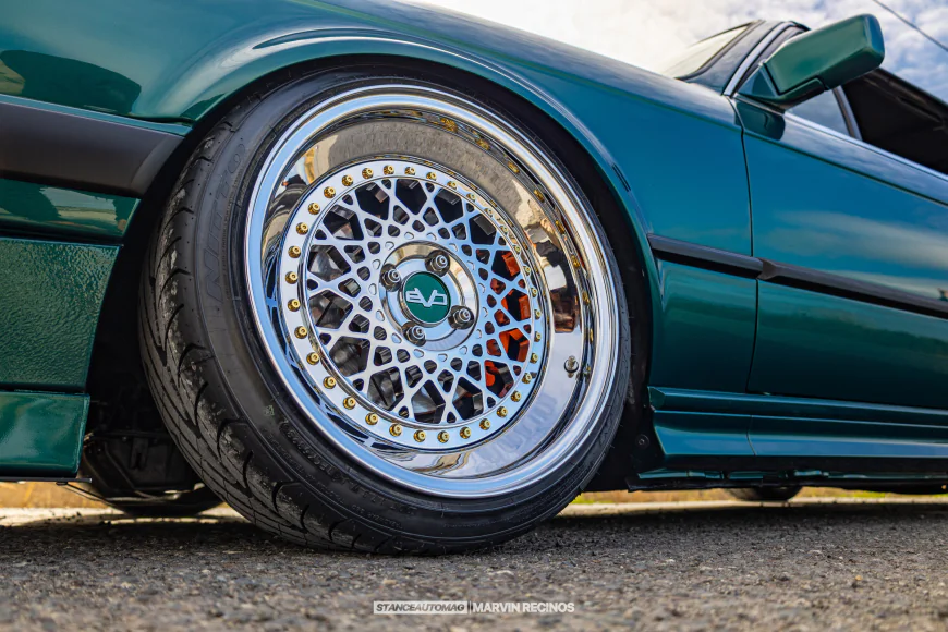 1991 BMW 318i E30 Cabriolet Restomod wheel