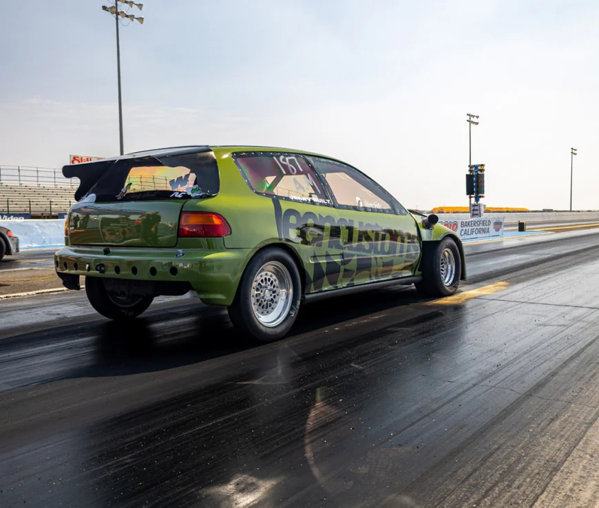 1992 Honda Civic Hatchback All-Motor K24 10-Second Race Car Build