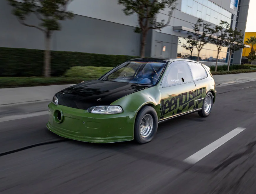 1992 Honda Civic Hatchback All-Motor K24 10-Second Race Car Build