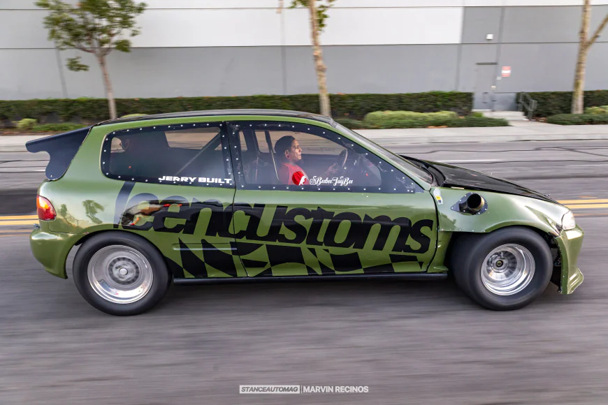 1992 Honda Civic Hatchback All-Motor K24 10-Second Race Car Build