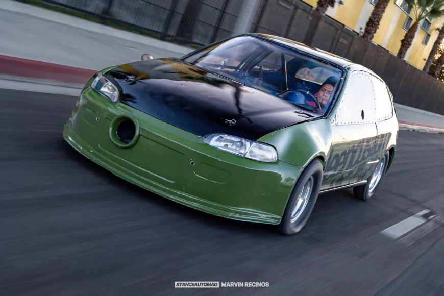 1992 Honda Civic Hatchback All-Motor K24 10-Second Race Car Build