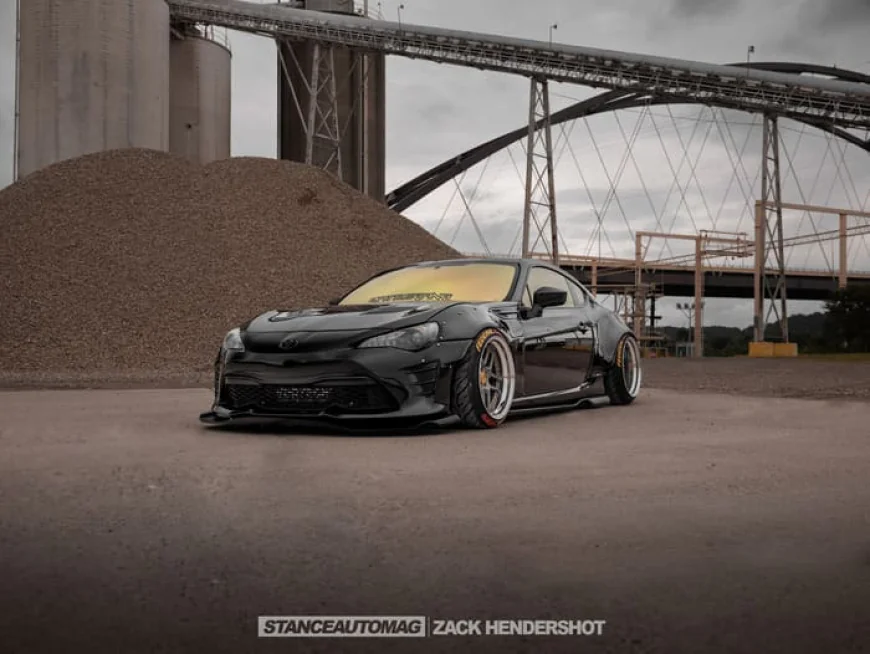 2017 Toyota GT86 First Rocket Bunny Widebody Facelift Build World