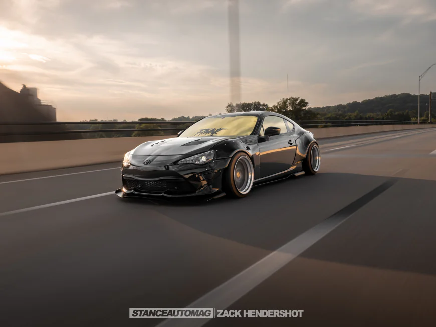 2017 Toyota GT86 First Rocket Bunny Widebody Facelift Build World