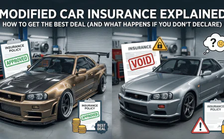 Modified Car Insurance Explained: How to Get the Best Deal (And What Happens If You Don't Declare)