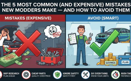 The 5 Most Common (And Expensive) Mistakes New Modders Make — And How to Avoid Them