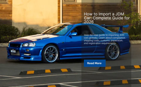 How to Import a JDM Car: Complete Guide for 2026