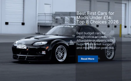 Best First Cars for Mods Under £5k: Top 8 Choices 2026