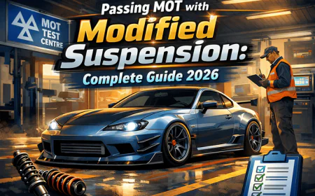 Passing MOT with Modified Suspension: Complete Guide 2026