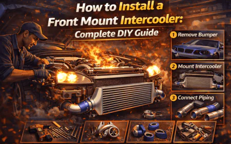 How to Install a Front Mount Intercooler: Complete DIY Guide